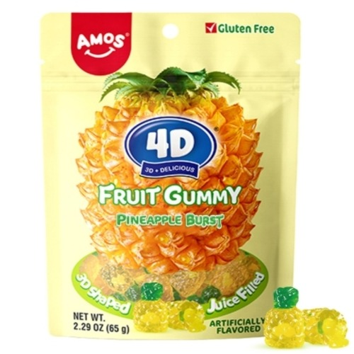 amos juicy pineapple 65gr