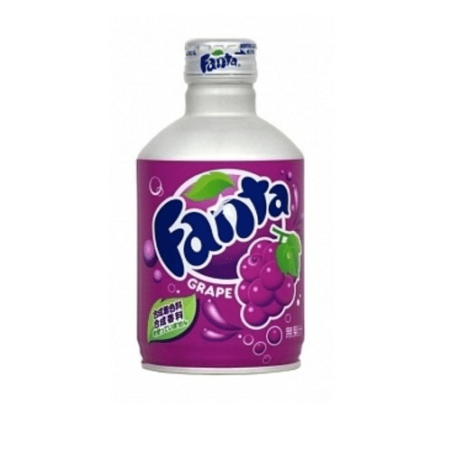 Fanta bottle japan grape