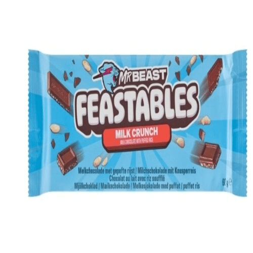 feastables milk crunch 60g