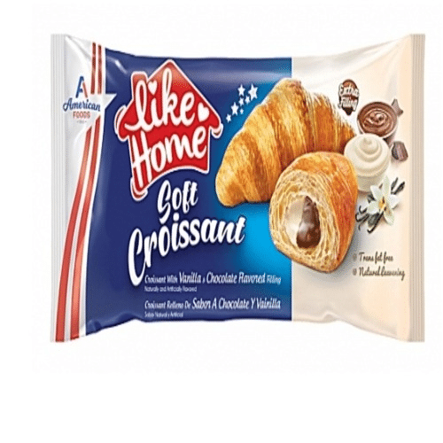 Like Home Soft Croissant Vanilla  Chocolate 55g