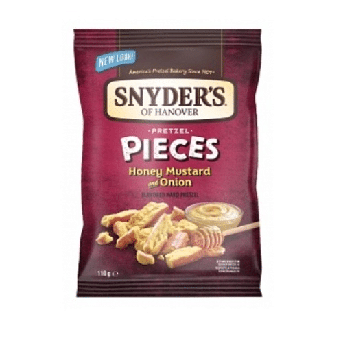Snyder's Pretzel Pieces Honey, Mustard  Onion 110gr