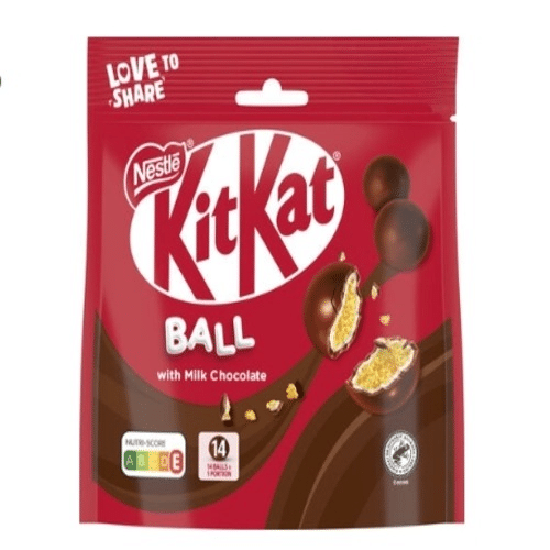 kit kat balls milk chocolate 140gr