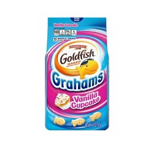 Goldfish Crackers Grahams Vanilla Cupcake 187g