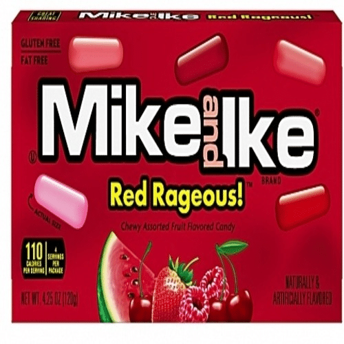 mike and ike red rageous 120g