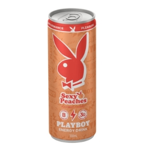 Playboy energy drink sexy peach 33cl