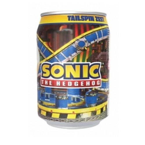 Sonic the Hedgehog Tailspin Zest Orange Soda 330ml