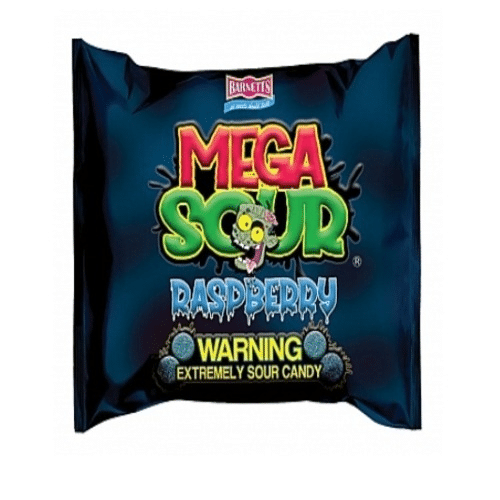 Barnetts Mega Sour Raspberry  104g