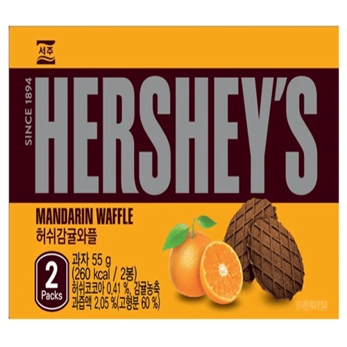 Hershey's mandarin waffle 55gr