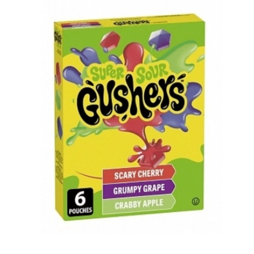 Fruit Gushers Super Sour 138gr