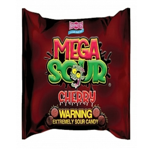 Barnetts Mega Sour Cherry 104g