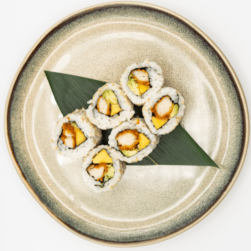 Teriyaki chicken mango