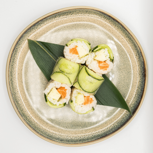 Spring Roll Apple Salmon