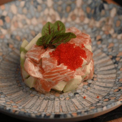 Tartare de saumon