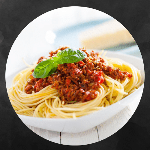 Pâtes bolognaise