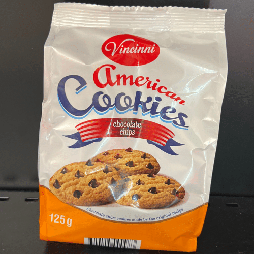 American cookies chocolat