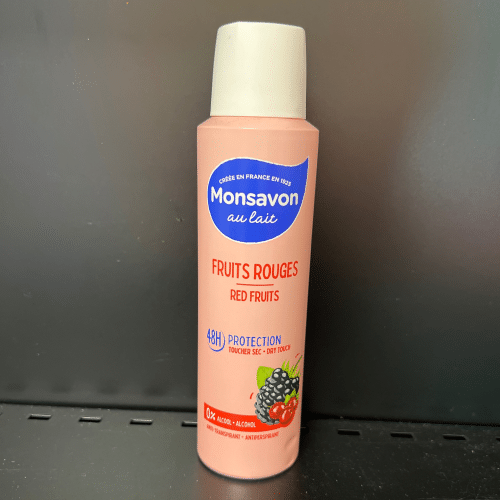 Déodorant fruits rouges Monsavon