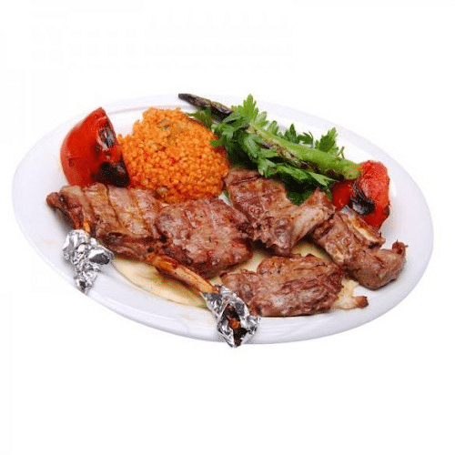 Schotel lamskoteletjes