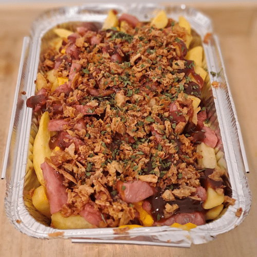 Bacon cheese bowl