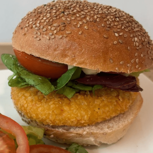 Crispy burger