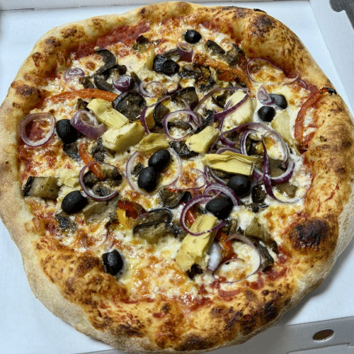 Pizza veggie