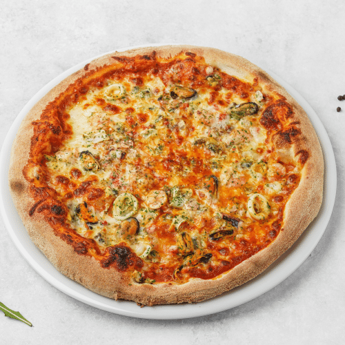 Pizza fruits de mer junior
