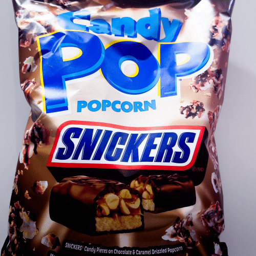 Candy Popcorn Snickers