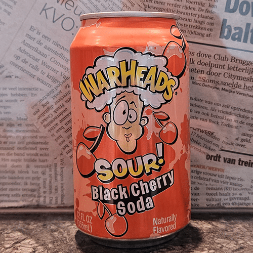 Warheads Sour Black Cherry 33cl