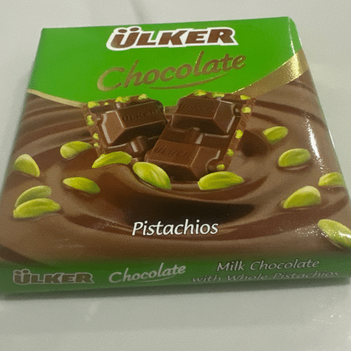 Ülker milk chocolate pistache