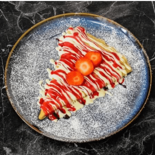 Crepe Red Moon