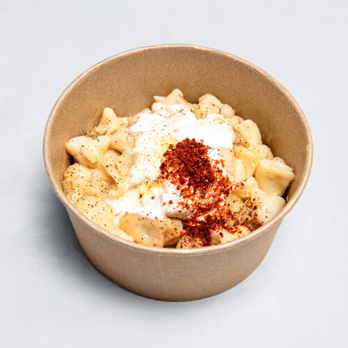 The manti yoghurtlu teryagli