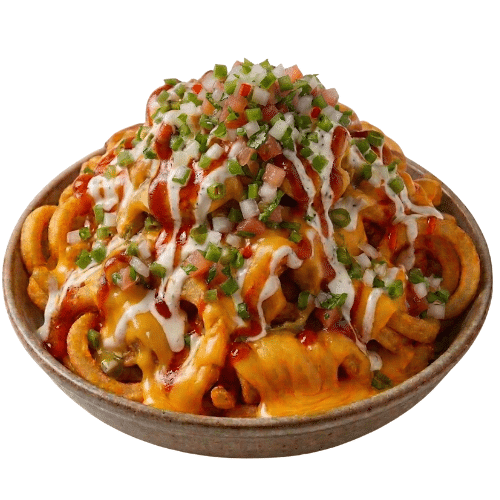 Cheesy Twister Fries