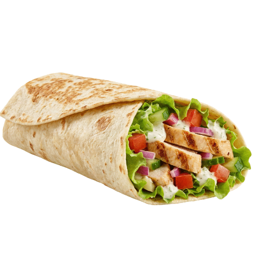 Hermanos chicken wrap