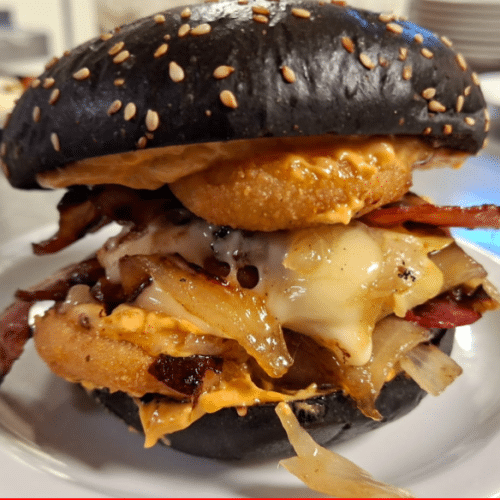 Menu hamburger black Winter