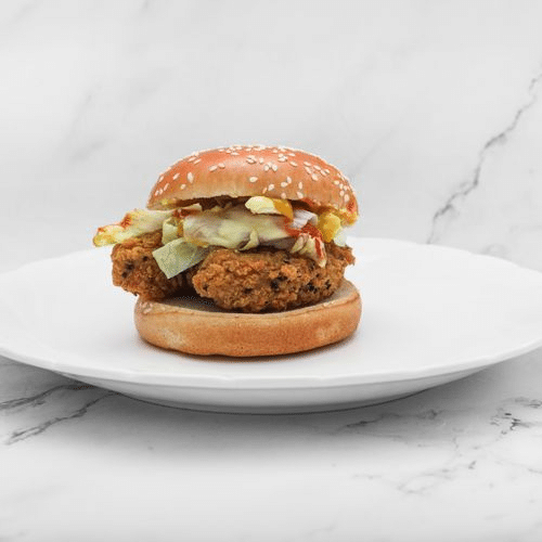 Cruchy chicken burger