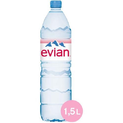 Evian Natural Mineral Water 1.5 L