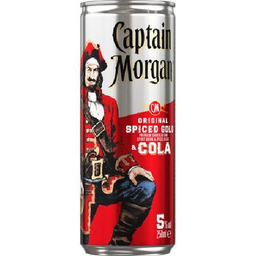 Captain Morgan Original spiced gold & cola 25 cl
