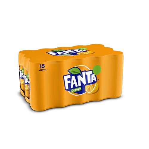 Fanta Orange Lemonade 15 x 33 cl 