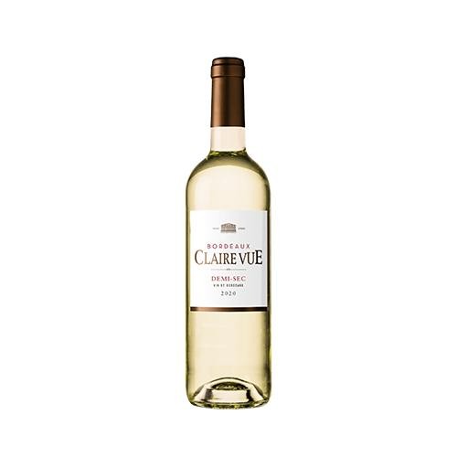 Claire Vue Bordeaux Blanc Demi-Sec 75 cl