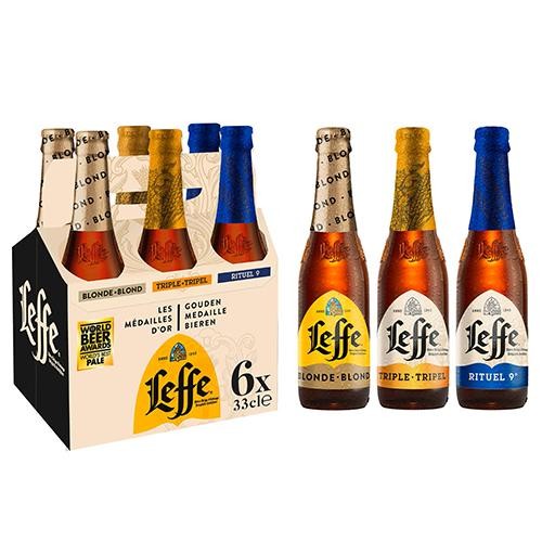 Leffe Abbey Beer Mix 6 x 33 cl