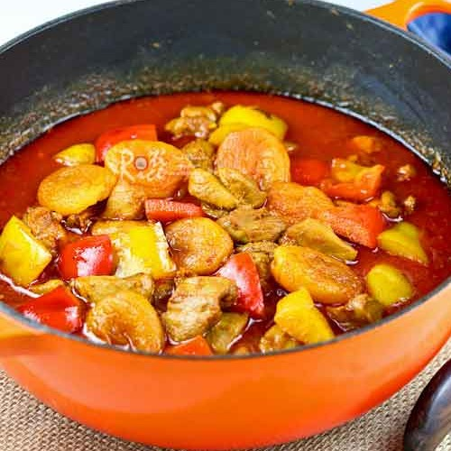 Chicken apricot