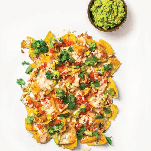 Nacho's met guacamole