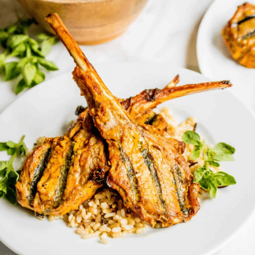 Tandoori grill lam tikka