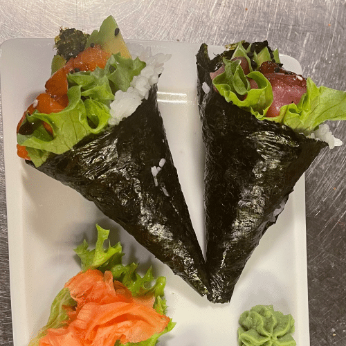 Temaki spicy tuna