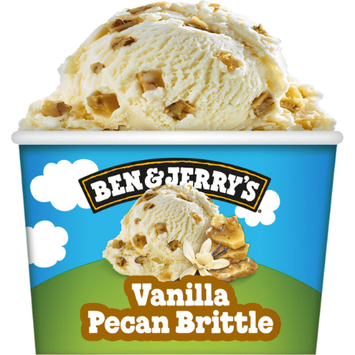 Ben & Jerry's Vanilla pecan brittle 100ml