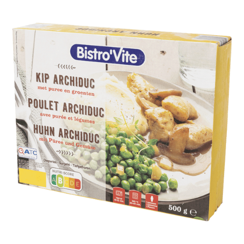 Bistro'Vite kip archiduc met puree en groenten 500gr