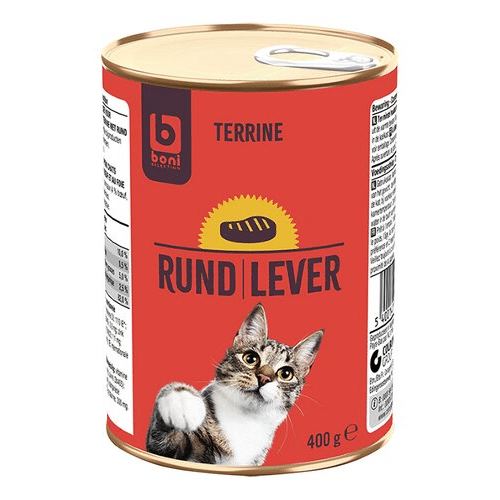 Boni Kat Terrine Duo Rund&Lever 400gr