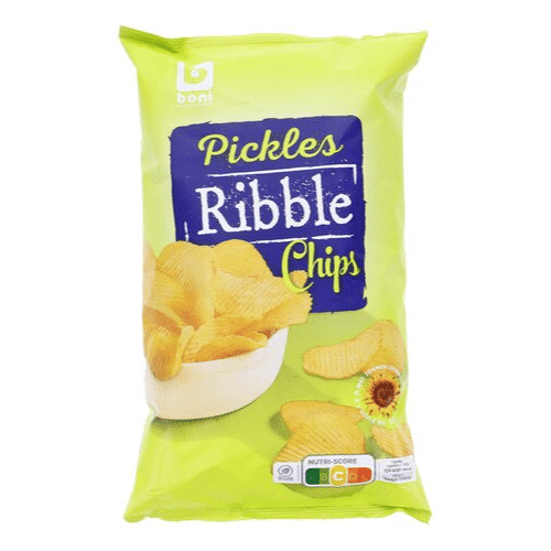 Boni Ribble Chips Pickles 200gr