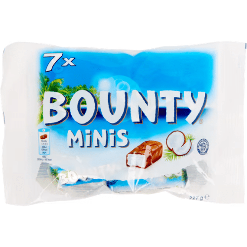 Bounty Mini's 7-pack 227 gram