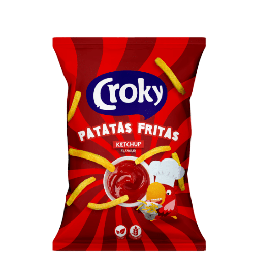 croky patatas fritas ketchup 100gr