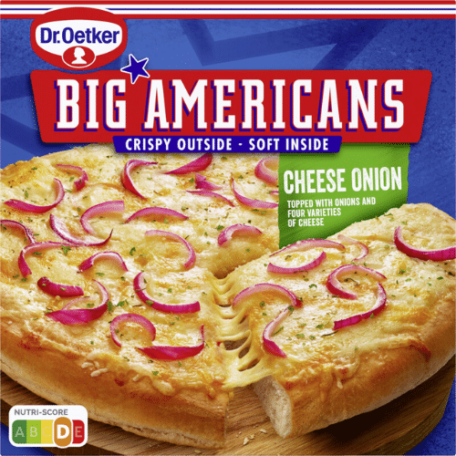 Dr. Oetker Big Americans pizza cheese onion 385g